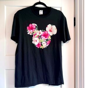 Floral Mickey Mouse TShirt